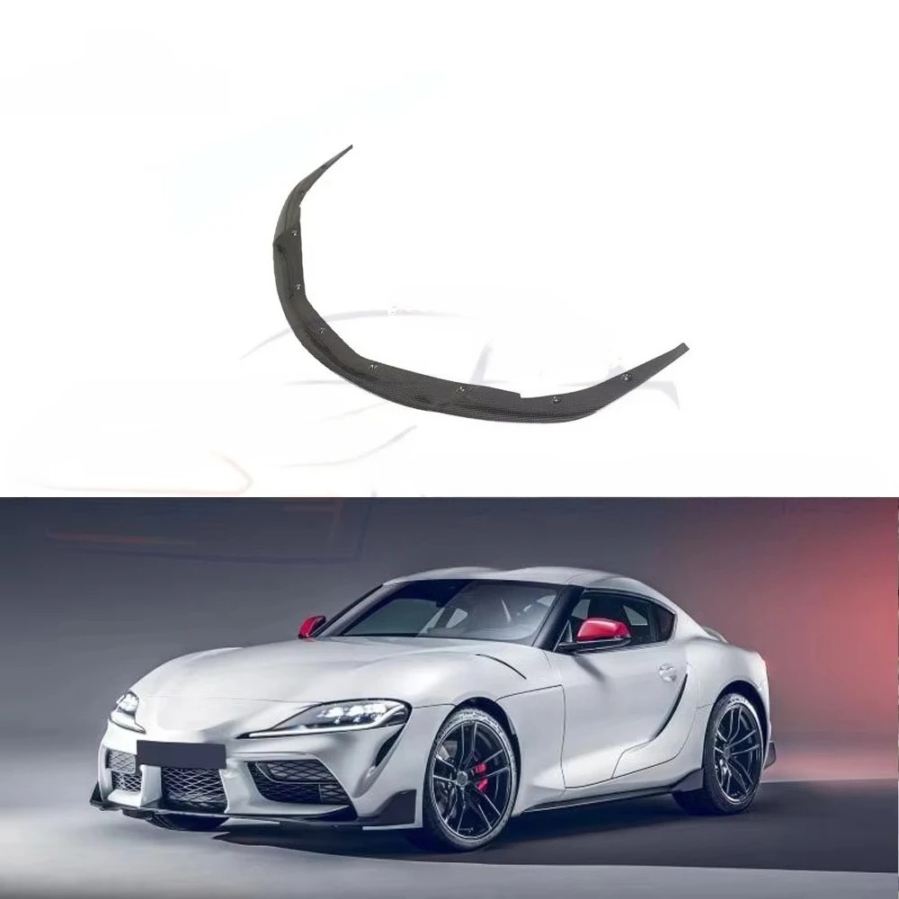 Pre-Preg Carbon Fiber Front Bumper Lip For 2019-2020